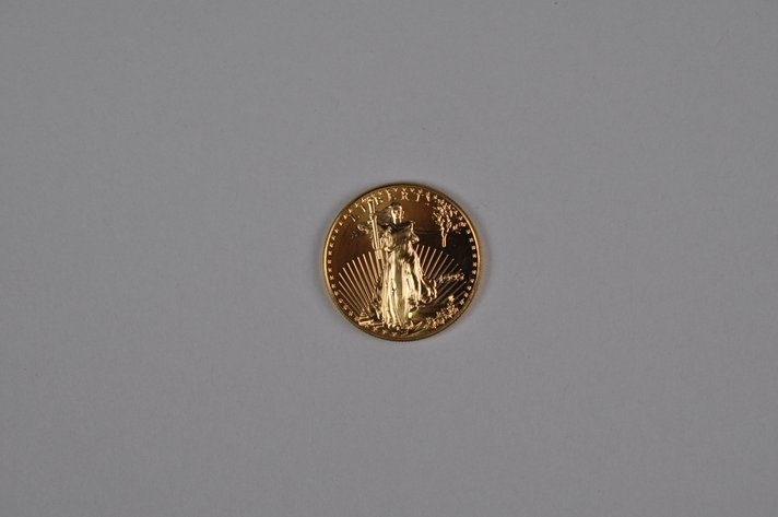 Brilliant Uncirculated Modern 1995 Gold Eagle From US Mint Tube