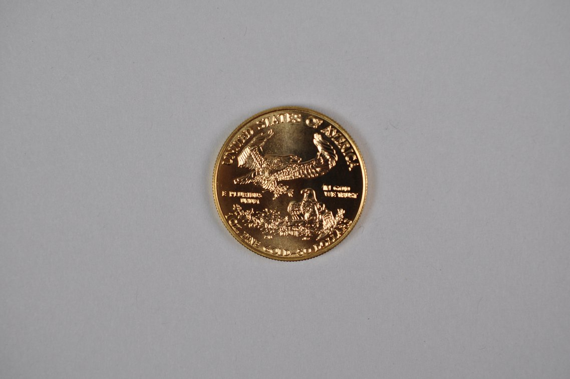 Brilliant Uncirculated Modern 1995 Gold Eagle From US Mint Tube, photo 5 of 6