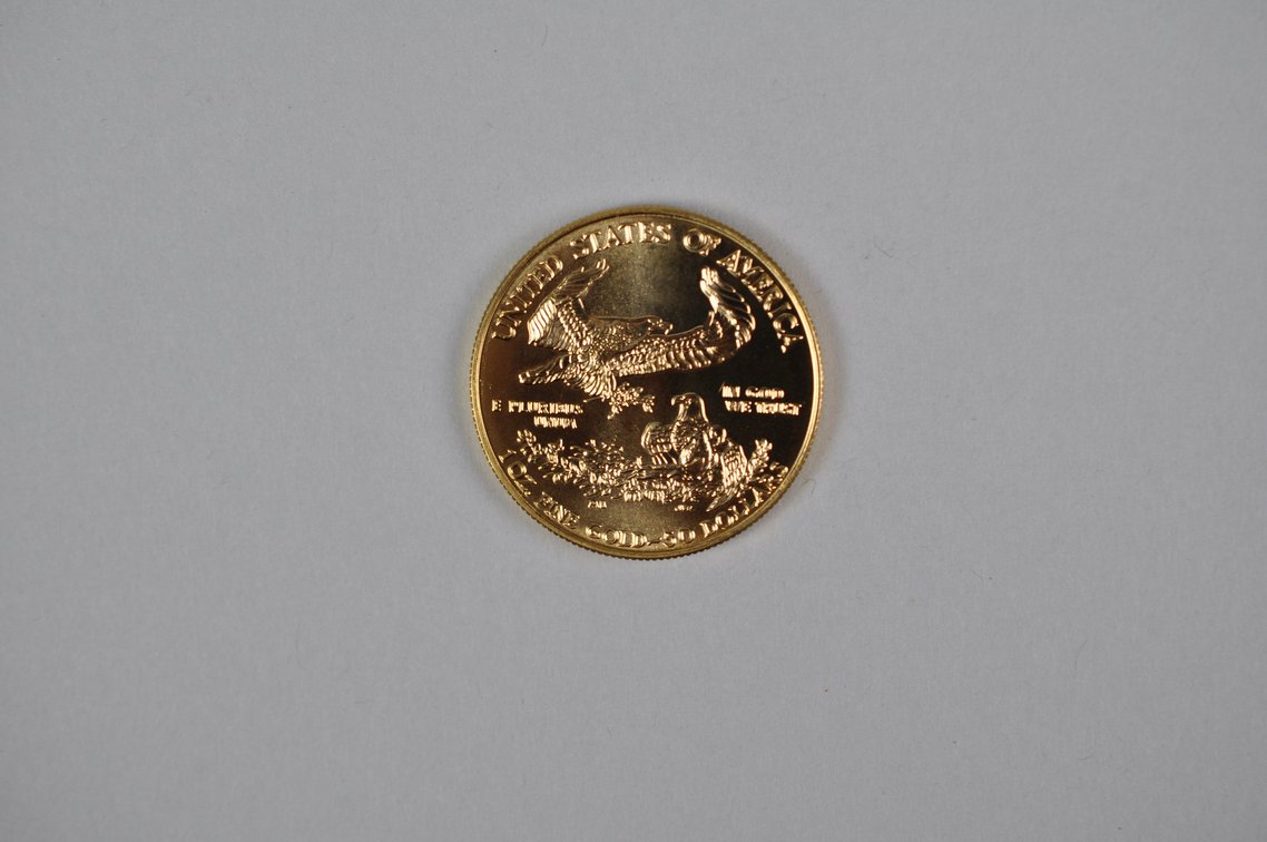 Brilliant Uncirculated Modern 1995 Gold Eagle From US Mint Tube, photo 6 of 6
