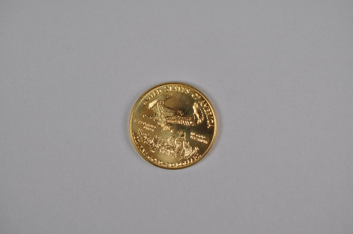 Brilliant Uncirculated Modern 1995 Gold Eagle From US Mint Tube, photo 6 of 6