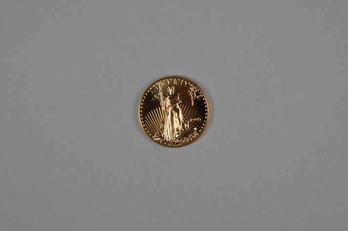 Brilliant Uncirculated Modern 1995 Gold Eagle From US Mint Tube