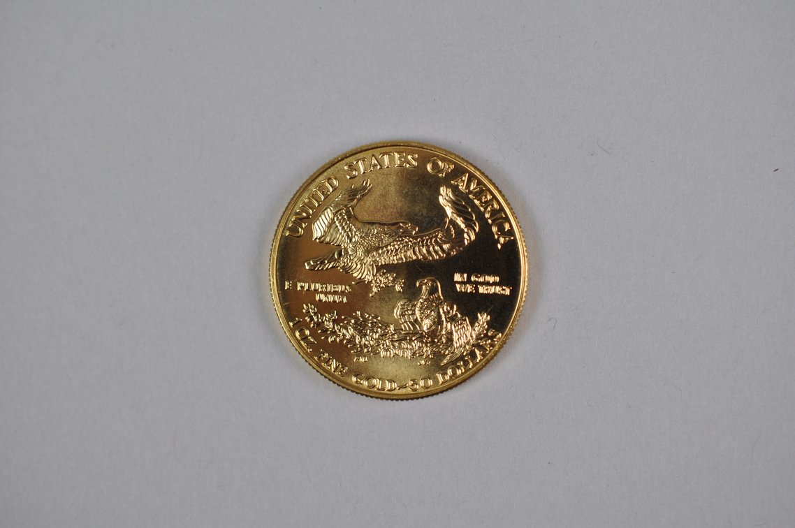 Brilliant Uncirculated Modern 1995 Gold Eagle From US Mint Tube, photo 6 of 7