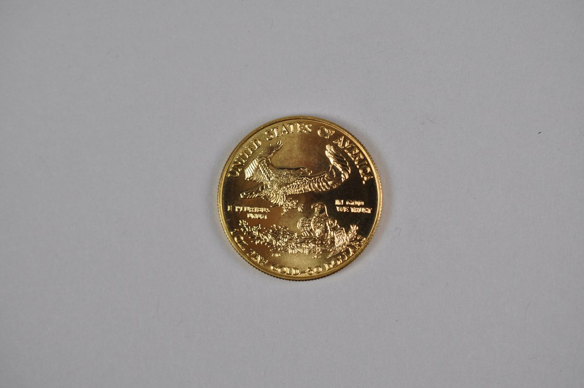 Brilliant Uncirculated Modern 1995 Gold Eagle From US Mint Tube, photo 7 of 7