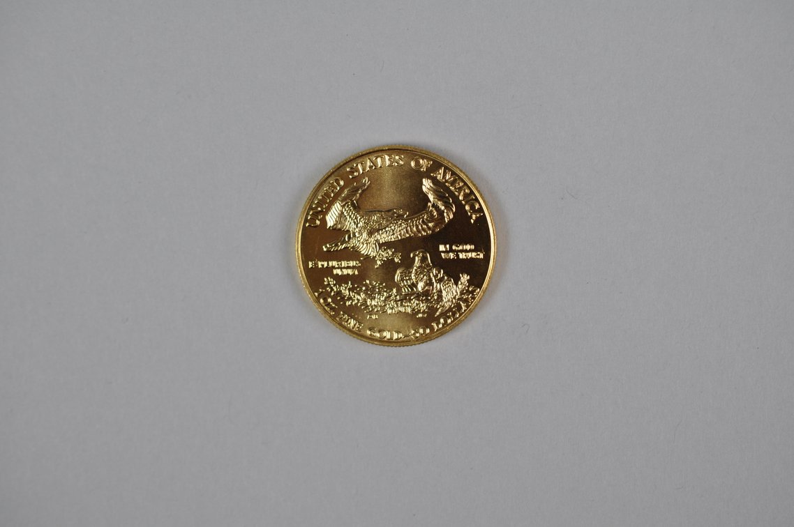 Brilliant Uncirculated Modern 1995 Gold Eagle From US Mint Tube, photo 7 of 7