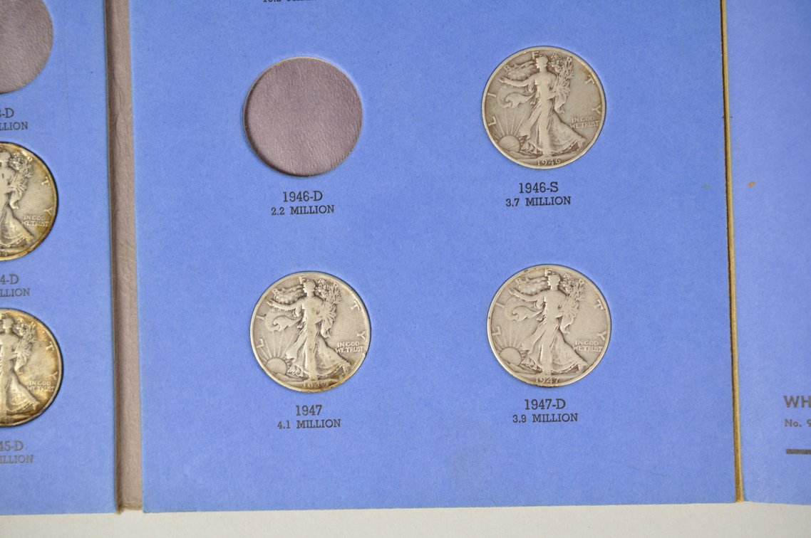 Walking Liberty Halves Whitman Folder, photo 10 of 10