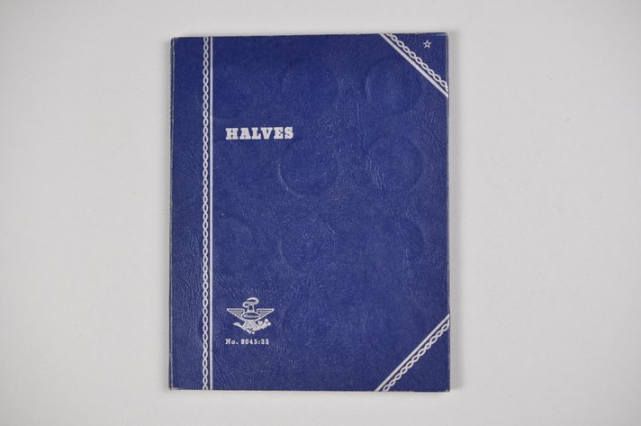 1936 to 1967 Silver Half Dollar Whitman Folder