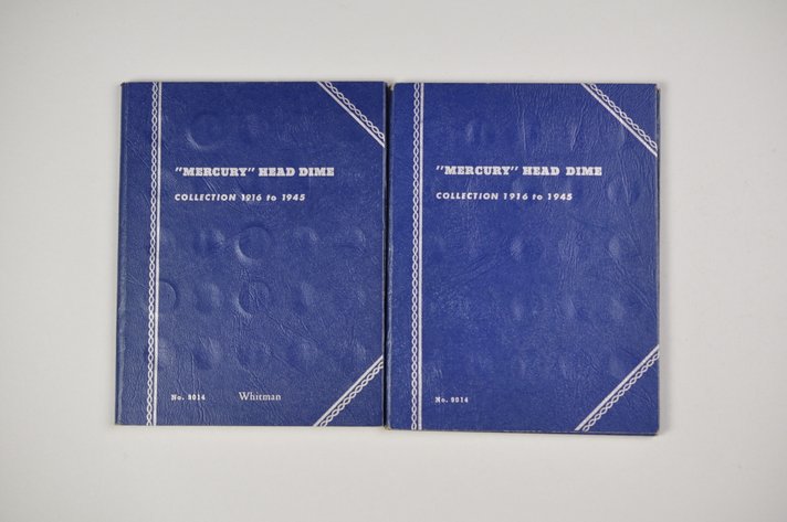 1916-1945 Mercury Dime Whitman Folders