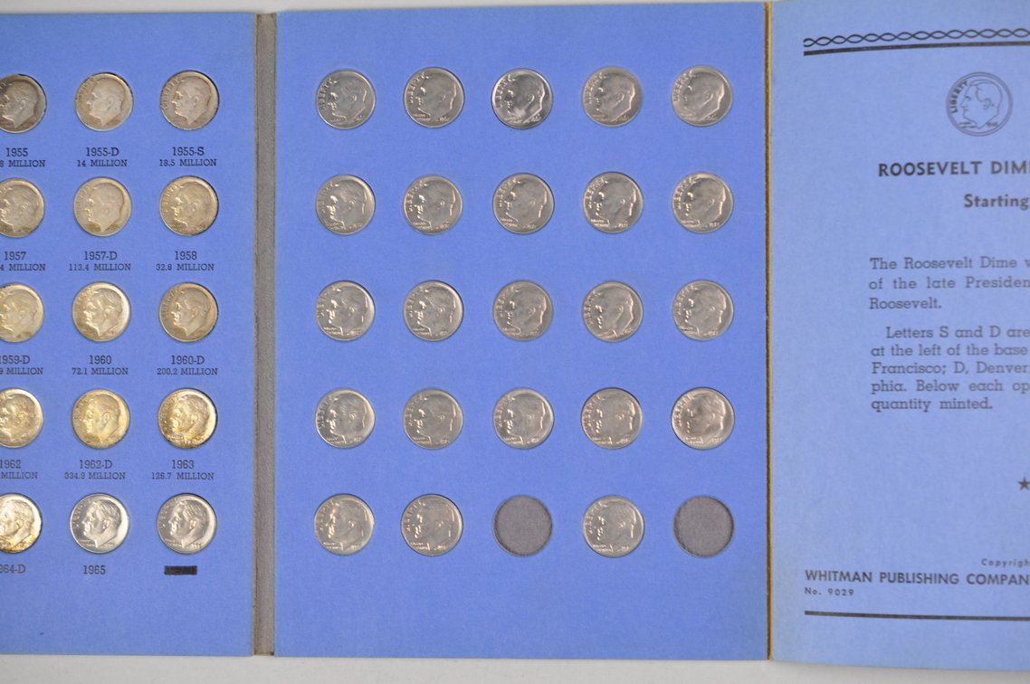 1946-1979 Roosevelt Dimes Whitman Folder, photo 9 of 11