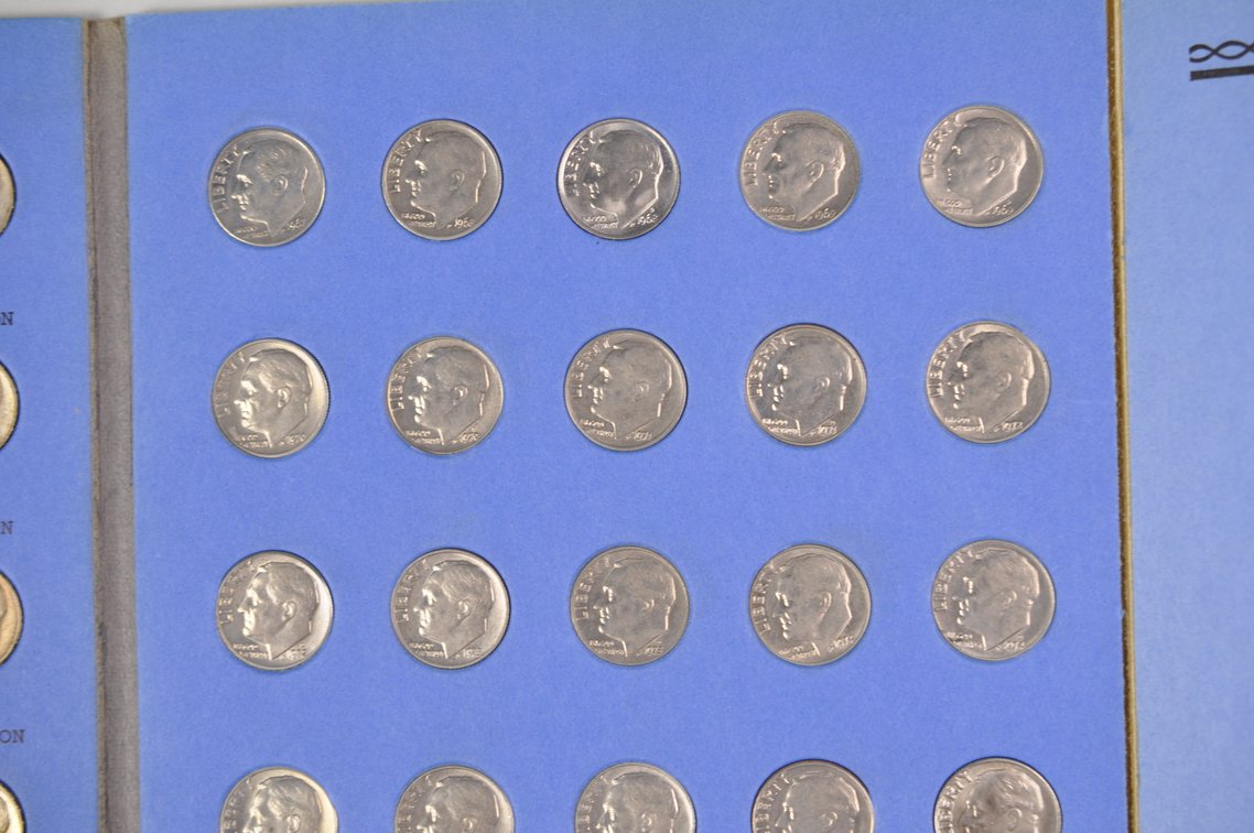 1946-1979 Roosevelt Dimes Whitman Folder, photo 10 of 11