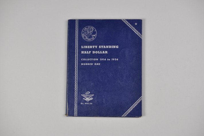 1916-1936 Walking Liberty Halves Whitman Folder
