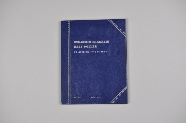 1948-1963 Franklin Half Dollars Whitman Folder