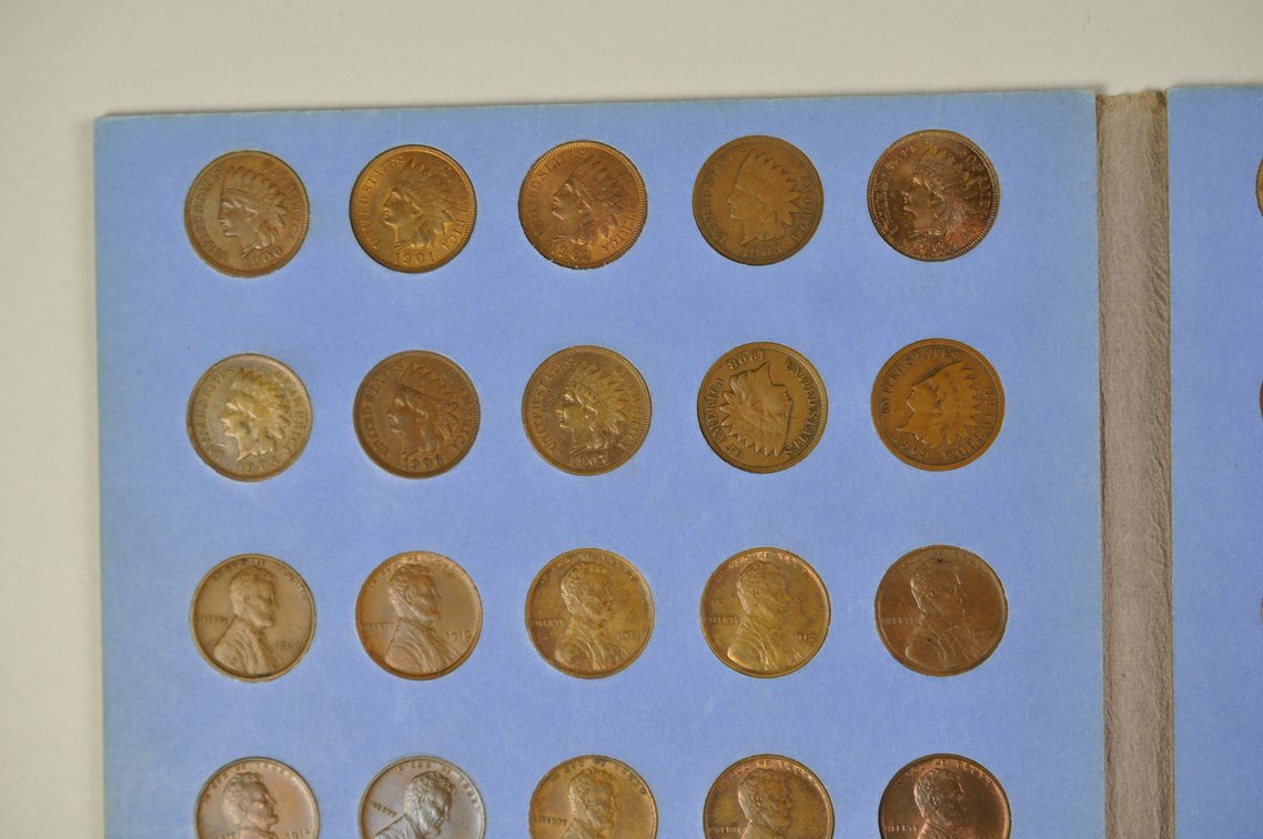 1900-1984 Cents Whitman Folder, photo 4 of 11