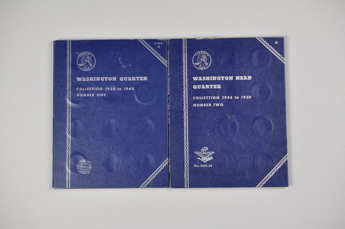 1932- 1959 Washington Quarter Whitman Folders