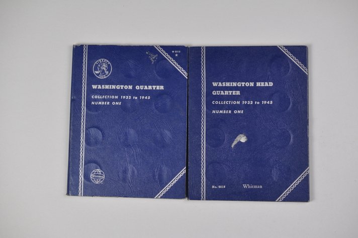 1932-1945 Washington Quarter Whitman Folders