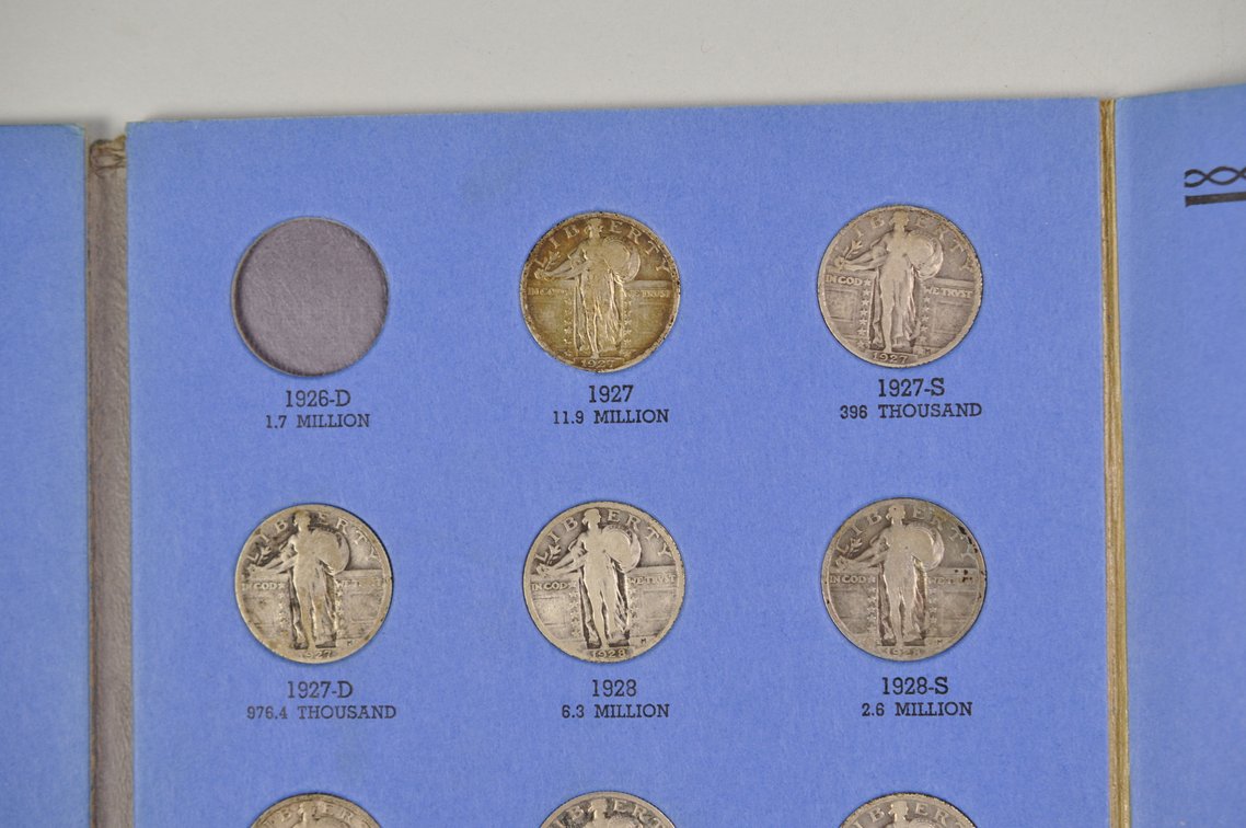 1916-1930 Standing Liberty Quarter Whitman Folder, photo 9 of 11