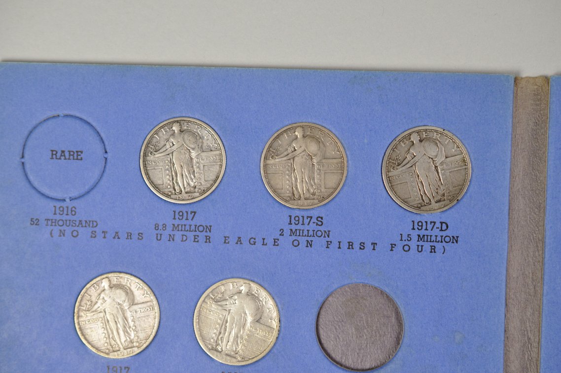 1916-1930 Standing Liberty Quarter Whitman Folder, photo 4 of 11
