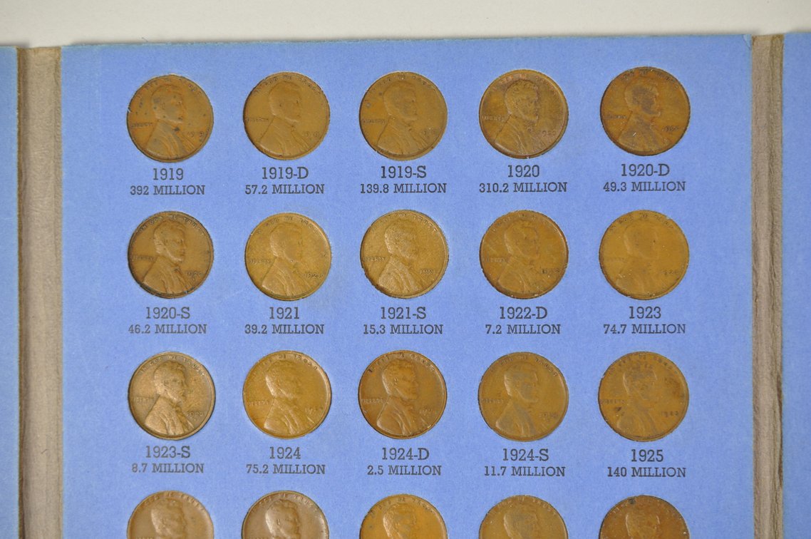 1909-1940 Wheat Cent Whitman Folder, photo 8 of 13