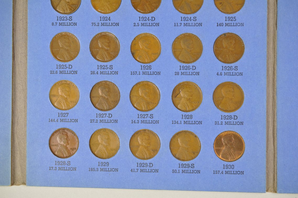 1909-1940 Wheat Cent Whitman Folder, photo 9 of 13