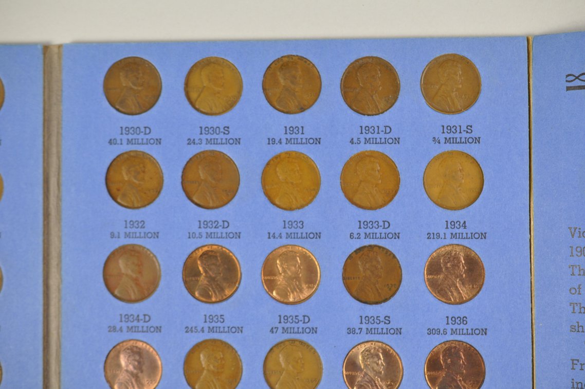 1909-1940 Wheat Cent Whitman Folder, photo 11 of 13