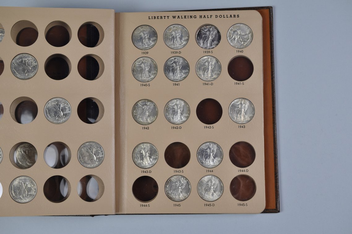 Walking Liberty Half Dollar Dansco Album, photo 11 of 18