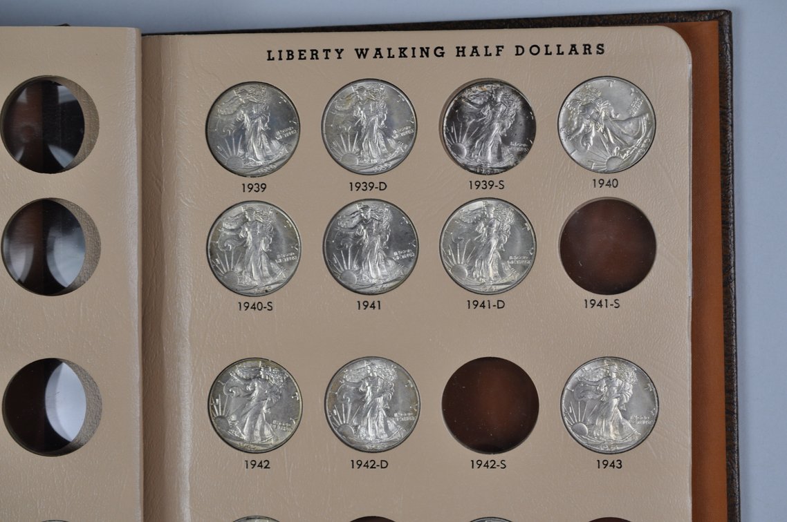 Walking Liberty Half Dollar Dansco Album, photo 12 of 18