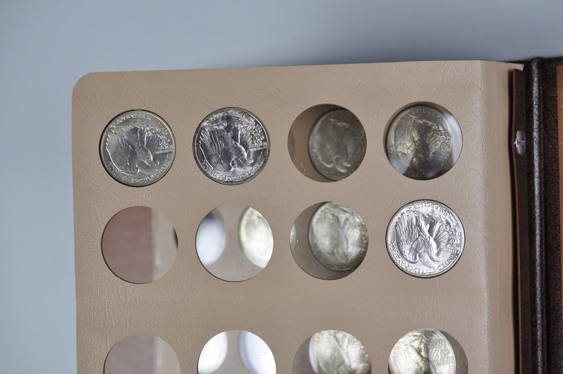 Walking Liberty Half Dollar Dansco Album, photo 18 of 18