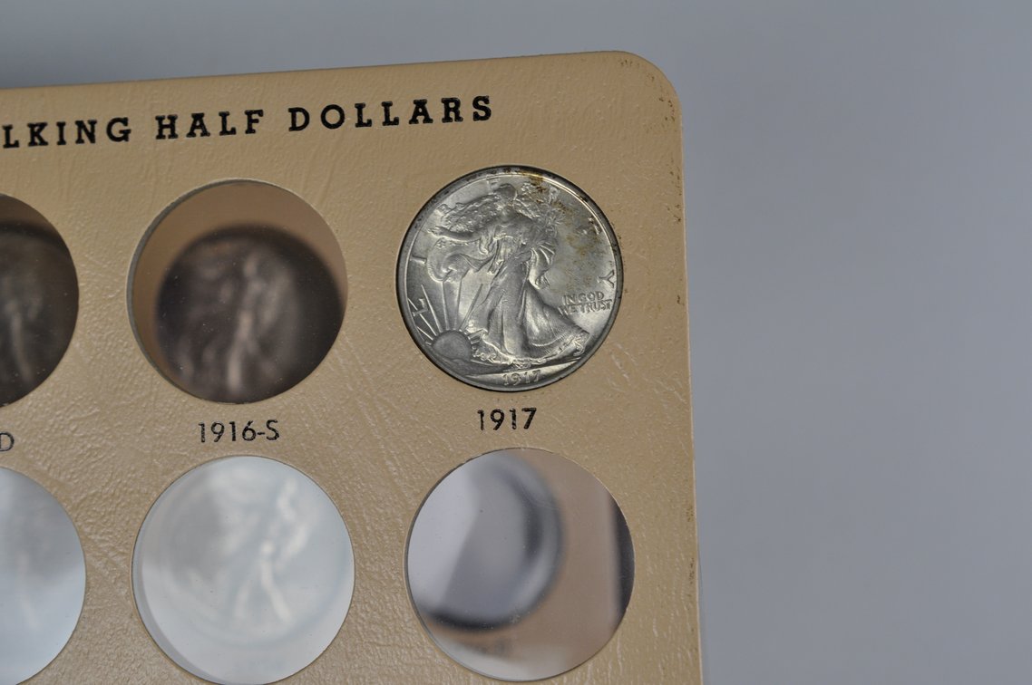 Walking Liberty Half Dollar Dansco Album, photo 3 of 18