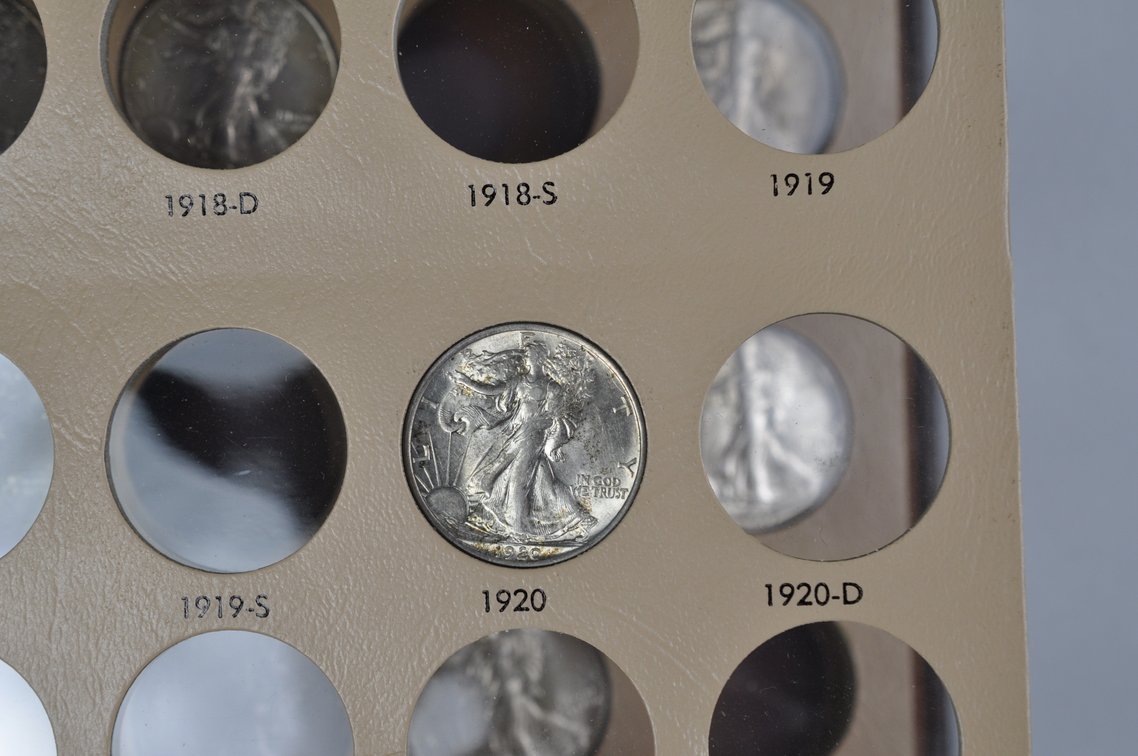 Walking Liberty Half Dollar Dansco Album, photo 4 of 18