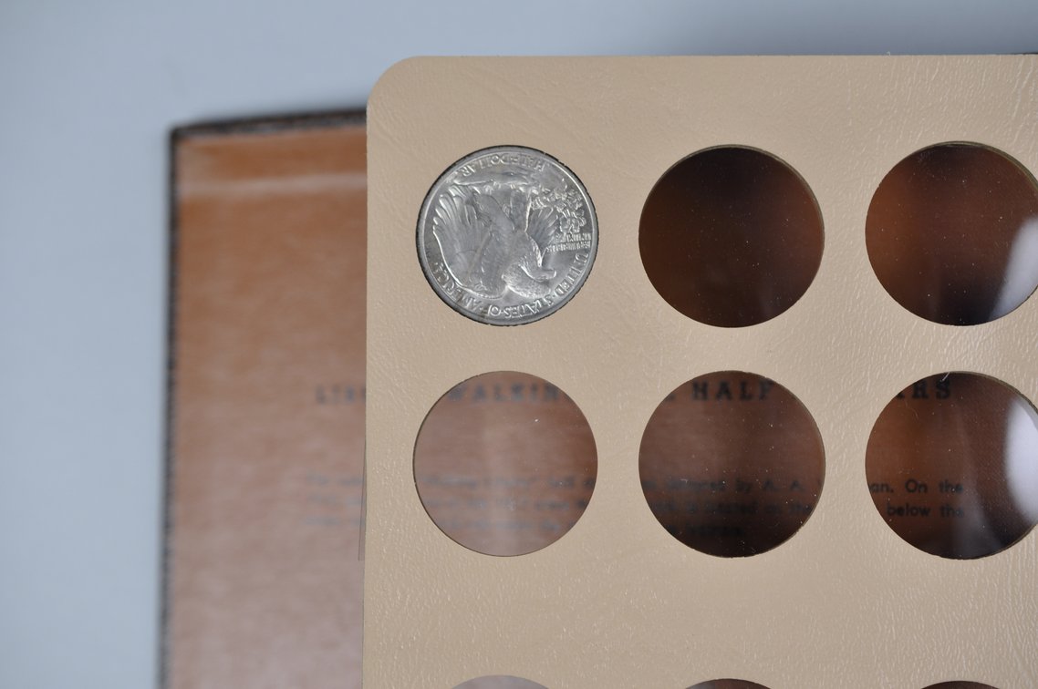 Walking Liberty Half Dollar Dansco Album, photo 5 of 18