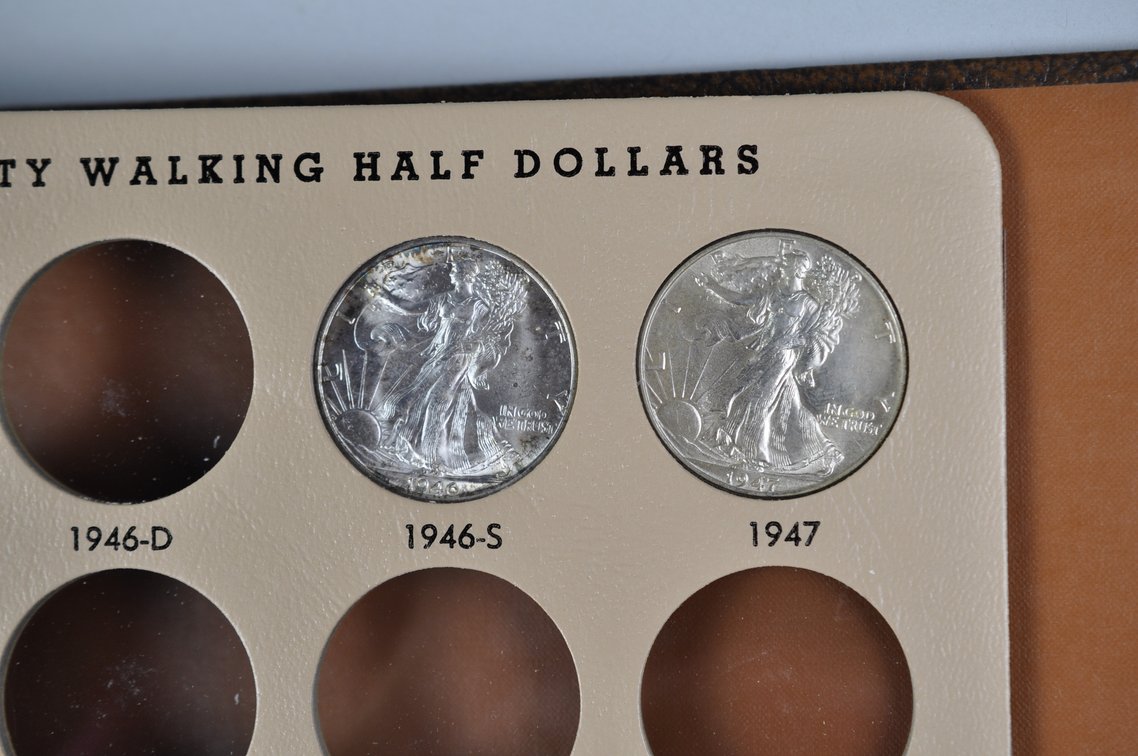 Walking Liberty Half Dollar Dansco Album, photo 16 of 18