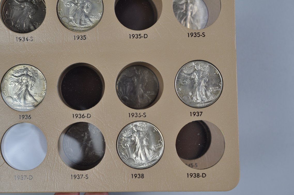 Walking Liberty Half Dollar Dansco Album, photo 9 of 18