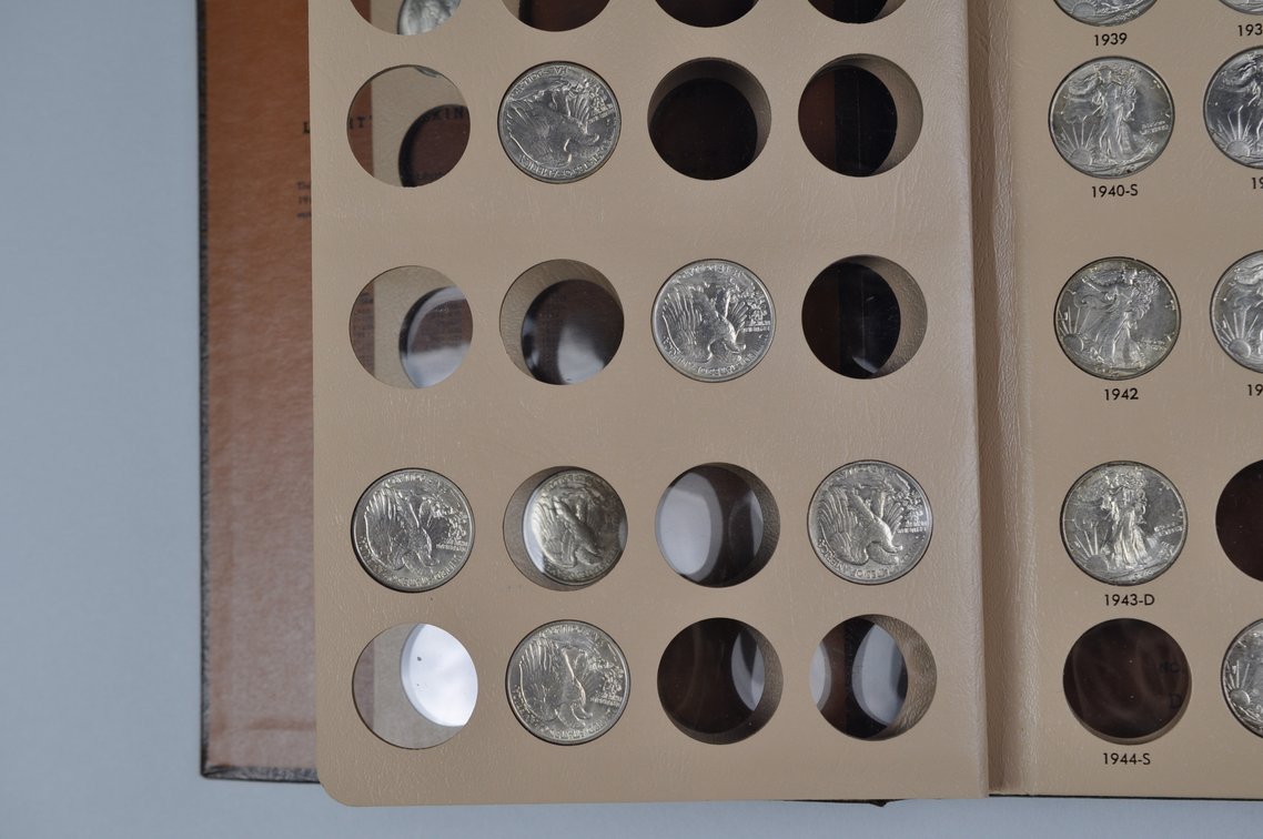Walking Liberty Half Dollar Dansco Album, photo 10 of 18
