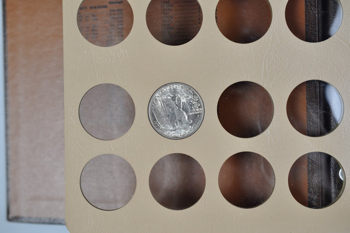 Walking Liberty Half Dollar Dansco Album, photo 6 of 18