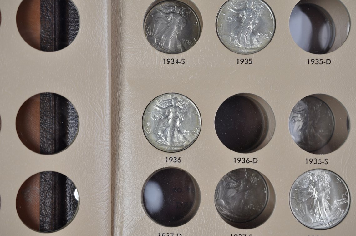 Walking Liberty Half Dollar Dansco Album, photo 8 of 18