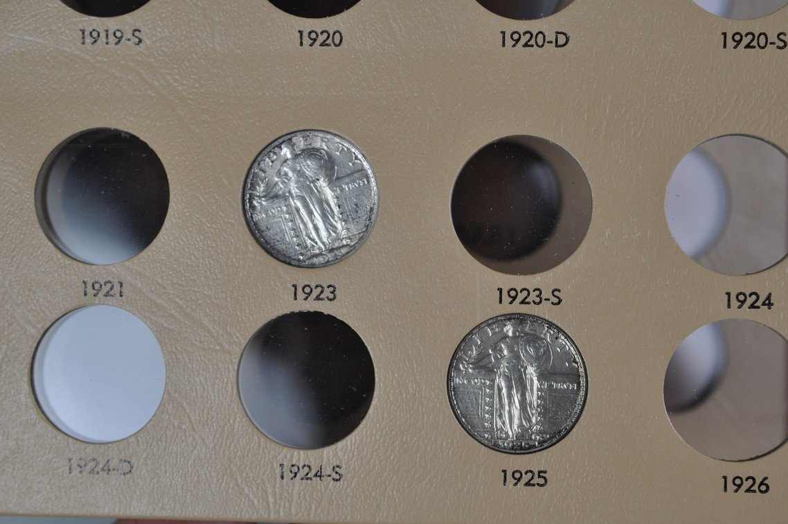 Standing Liberty Quarter Dansco Album, photo 3 of 13