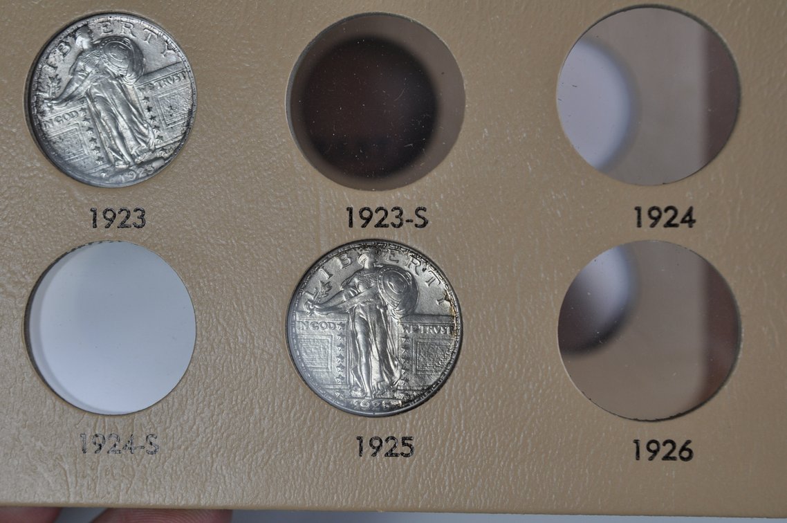 Standing Liberty Quarter Dansco Album, photo 4 of 13