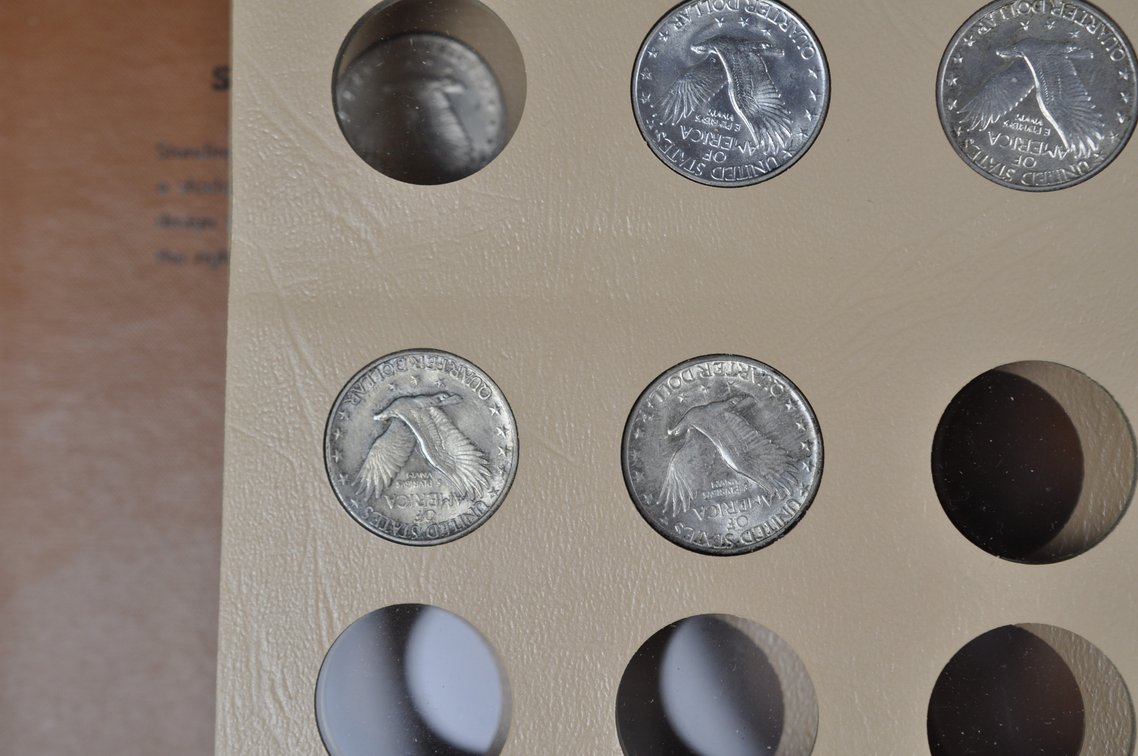 Standing Liberty Quarter Dansco Album, photo 12 of 13