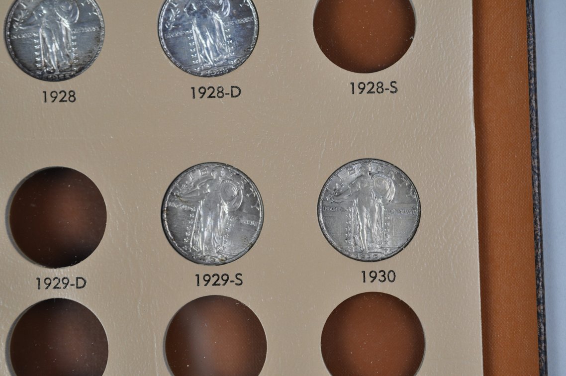 Standing Liberty Quarter Dansco Album, photo 10 of 13