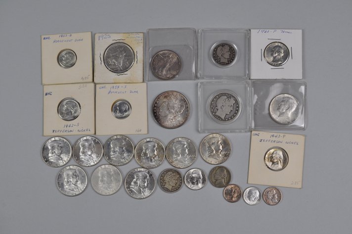 1898 to1964 Assorted Collection of Silver American Coins