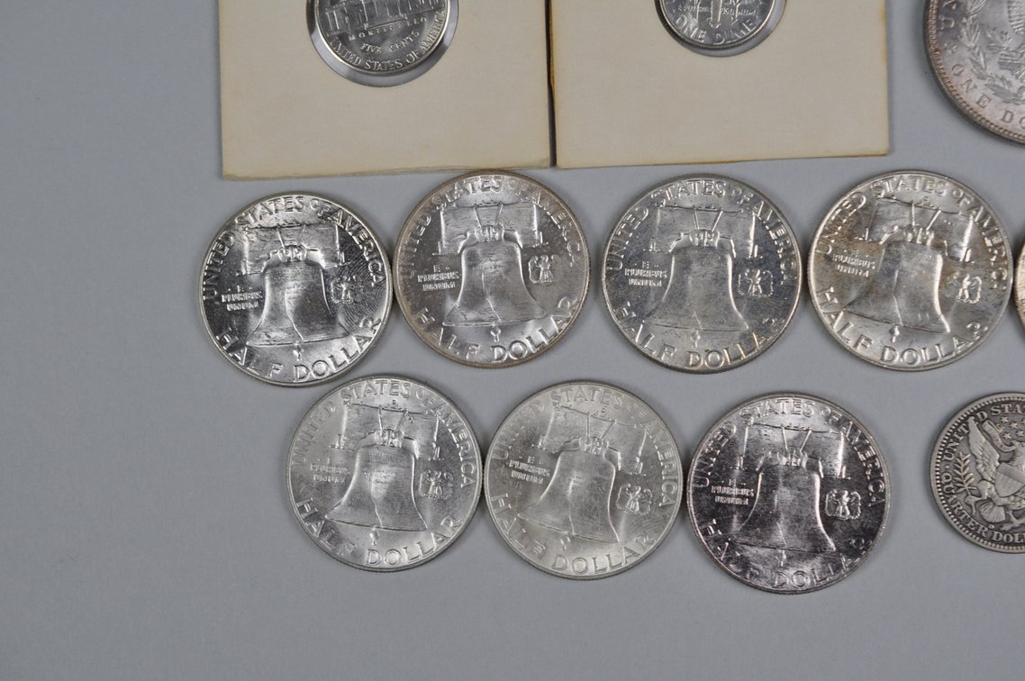 1898 to1964 Assorted Collection of Silver American Coins, photo 16 of 18