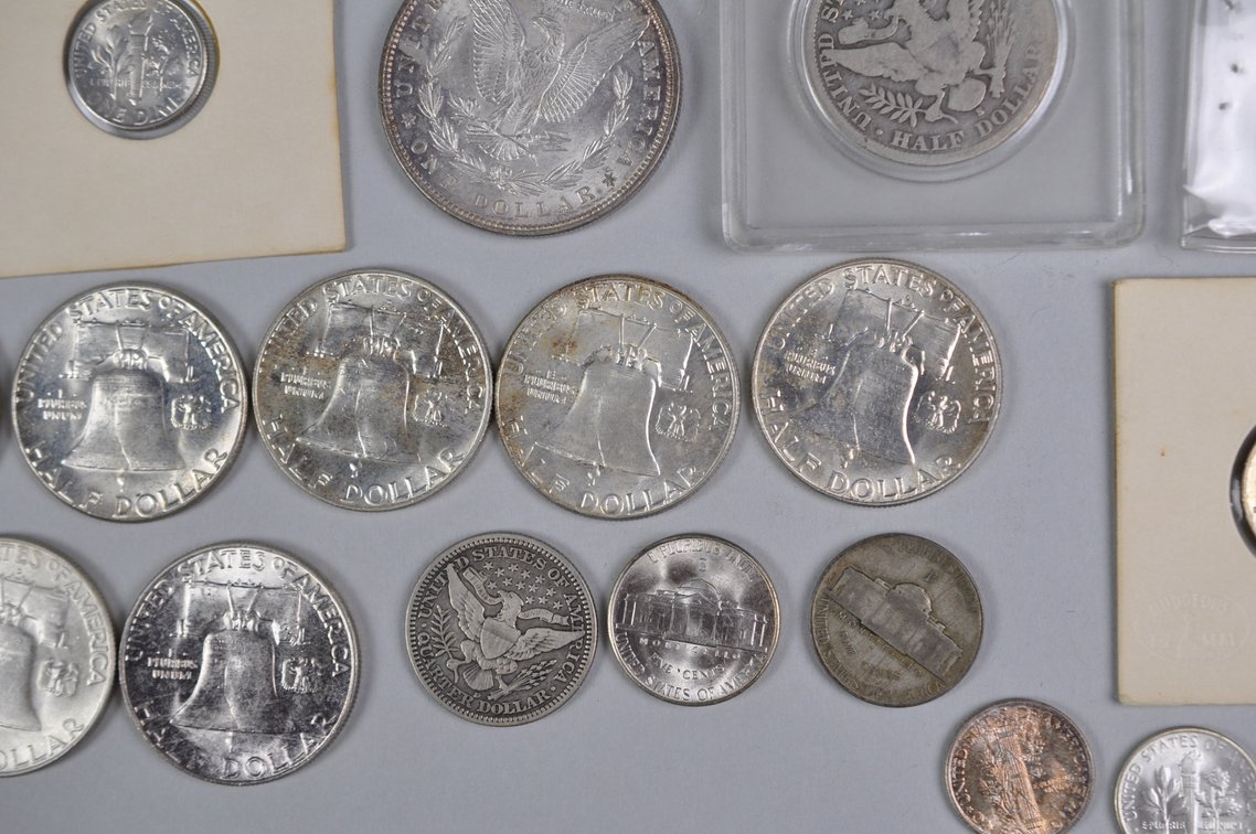 1898 to1964 Assorted Collection of Silver American Coins, photo 17 of 18
