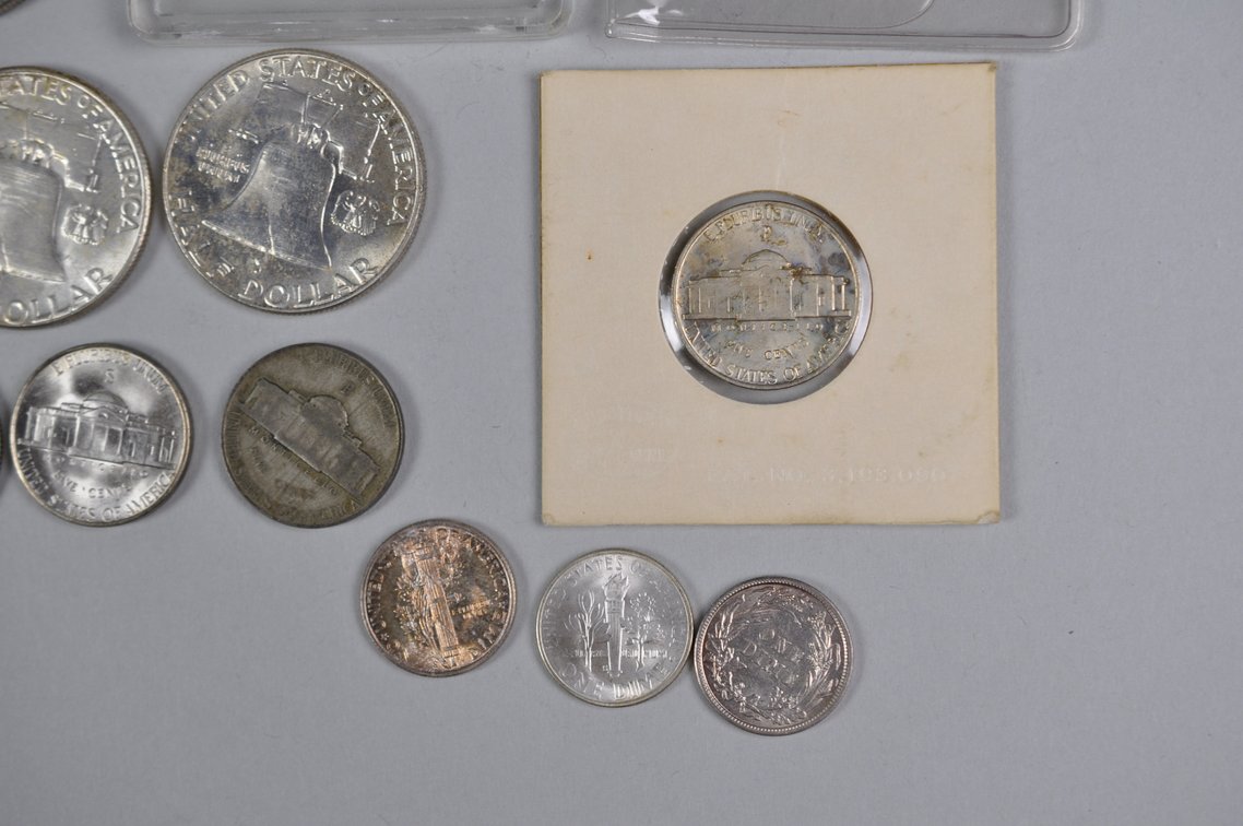 1898 to1964 Assorted Collection of Silver American Coins, photo 18 of 18