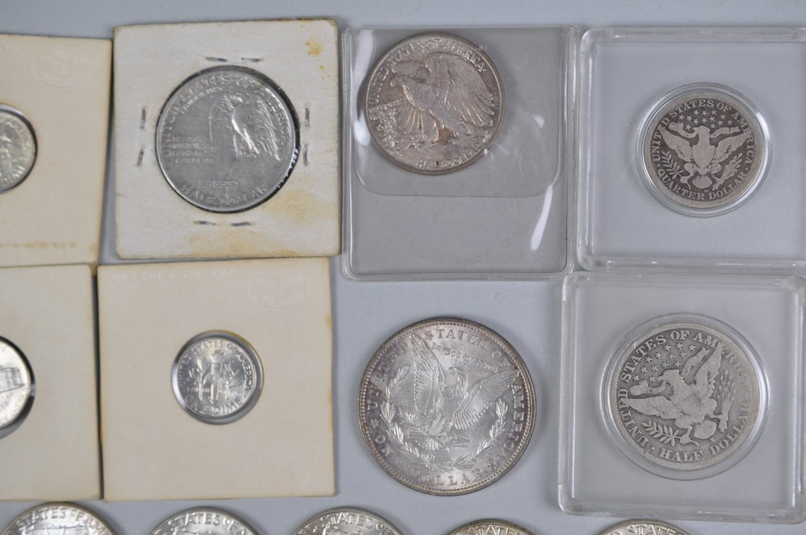1898 to1964 Assorted Collection of Silver American Coins, photo 13 of 18