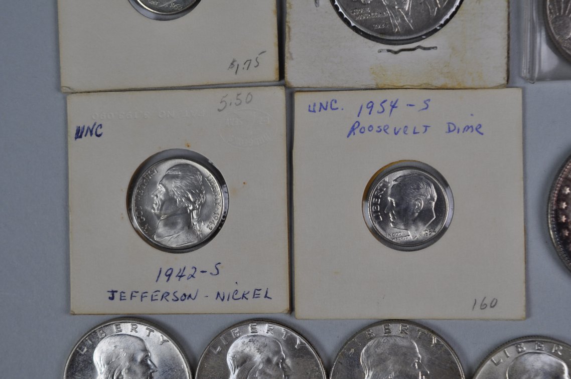 1898 to1964 Assorted Collection of Silver American Coins, photo 3 of 18