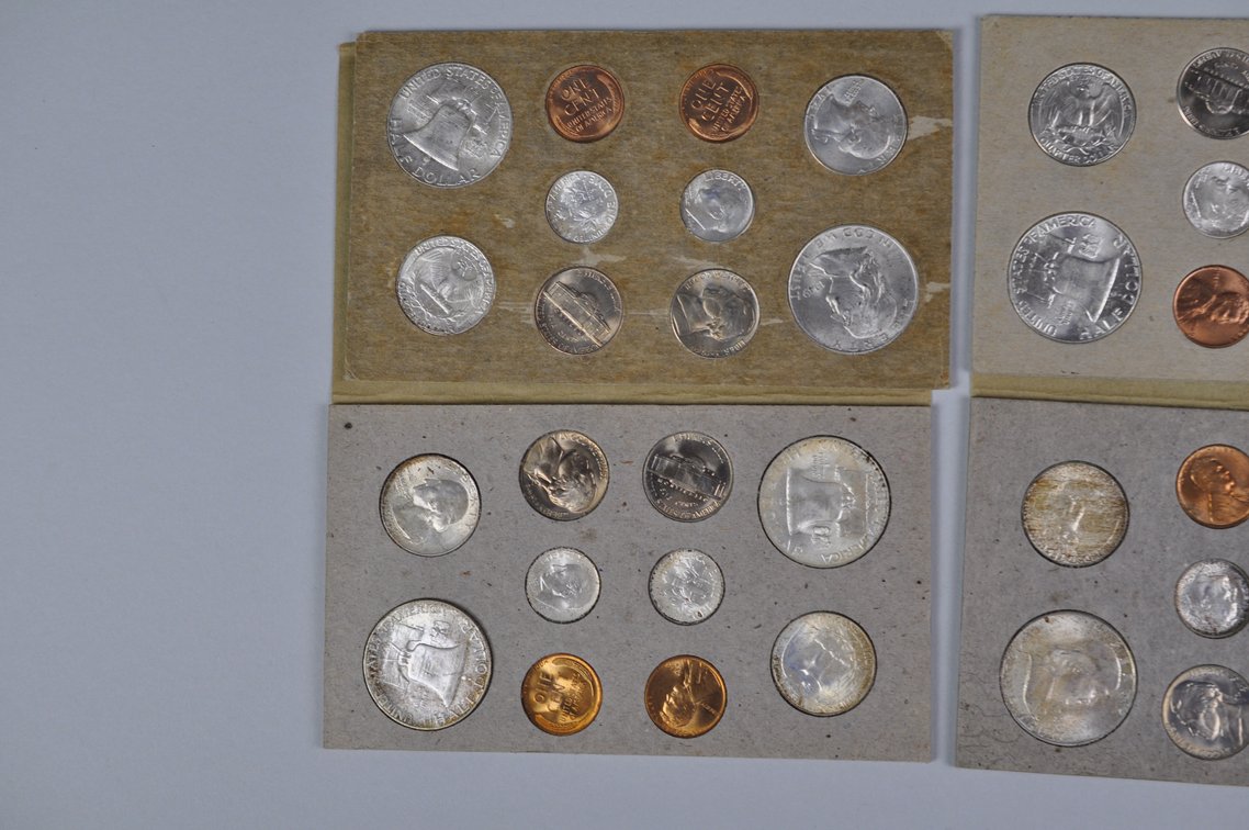 Original 1948 and 1949 Mint Sets with Original 1954 Proof Set in Box, photo 13 of 16
