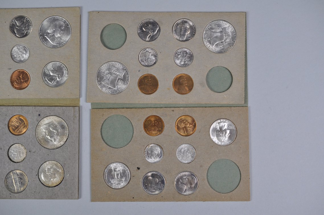 Original 1948 and 1949 Mint Sets with Original 1954 Proof Set in Box, photo 15 of 16