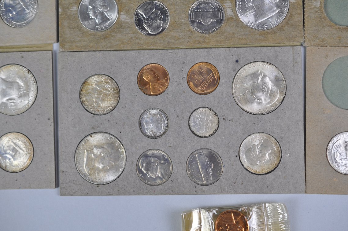 Original 1948 and 1949 Mint Sets with Original 1954 Proof Set in Box, photo 5 of 16