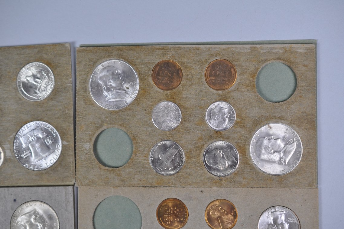 Original 1948 and 1949 Mint Sets with Original 1954 Proof Set in Box, photo 6 of 16