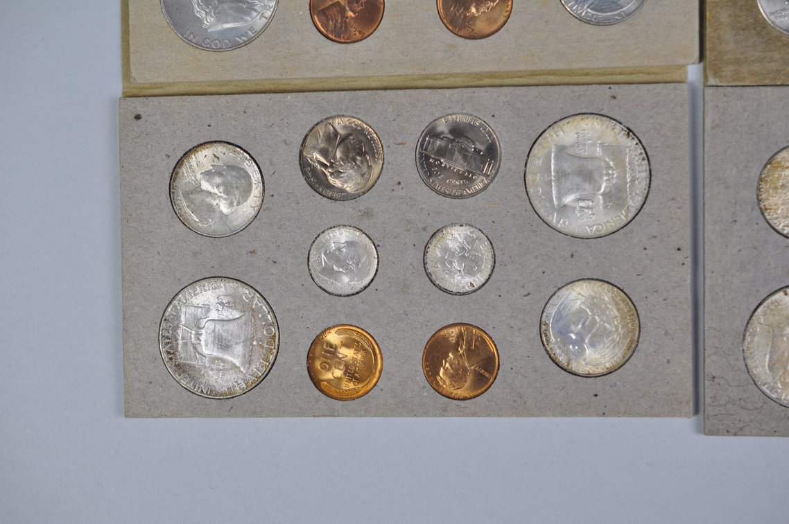 Original 1948 and 1949 Mint Sets with Original 1954 Proof Set in Box, photo 3 of 16