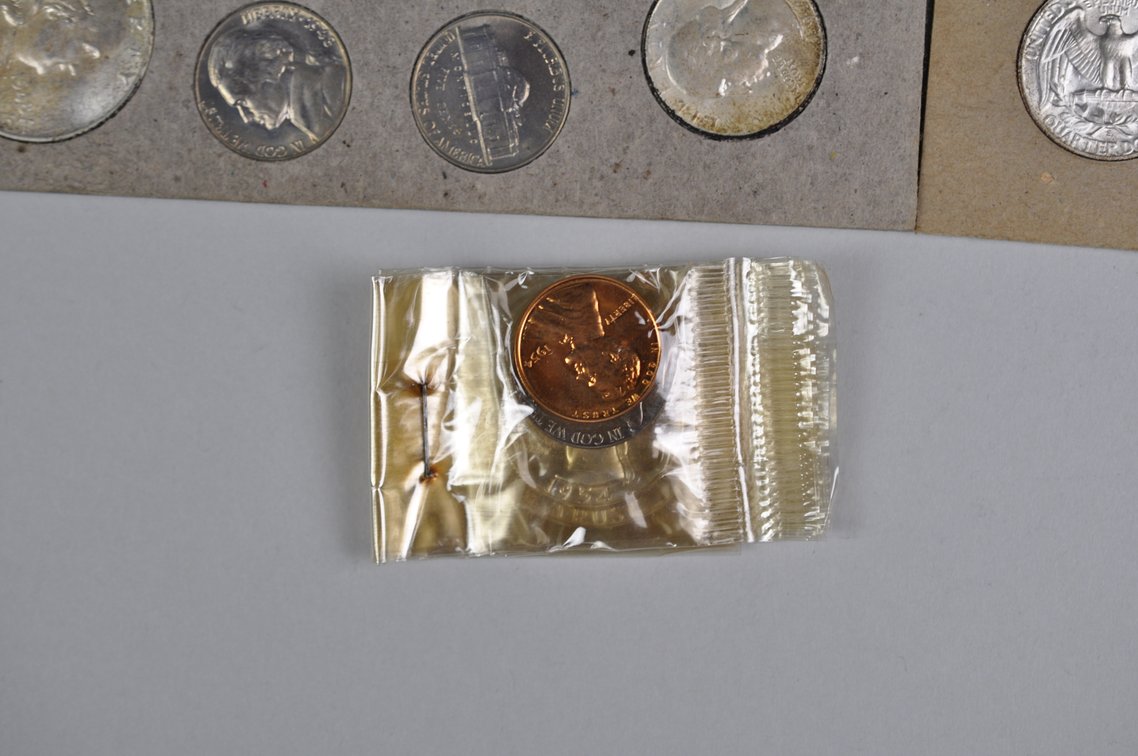 Original 1948 and 1949 Mint Sets with Original 1954 Proof Set in Box, photo 8 of 16
